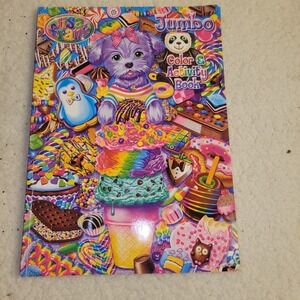 Lisa Frank Jumbo Coloring and Activity Book Paper  Read